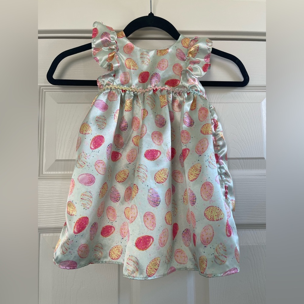 Toddler Girl’s Pippa & Julie Spring Easter Egg Dress Size 2T